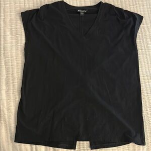 Athleta Black Boxy Muscle Tee